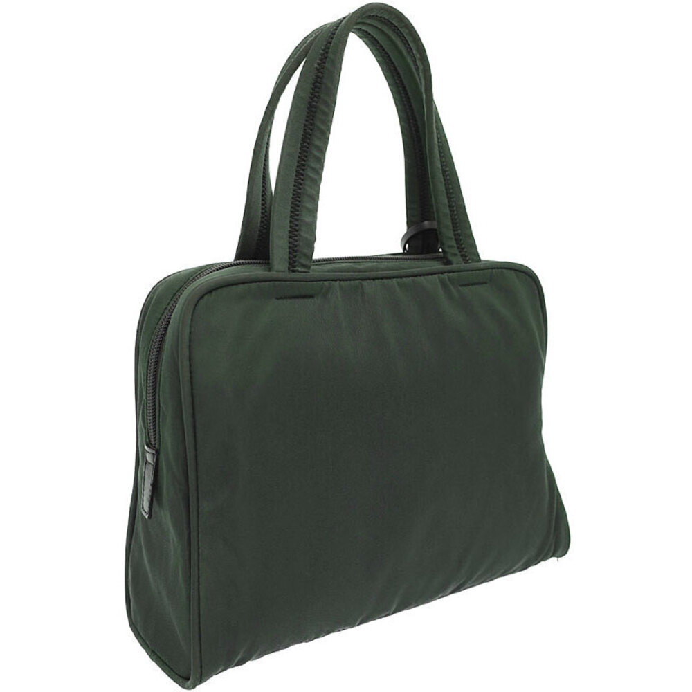 Prada top Tessuto Green bag handle nylon